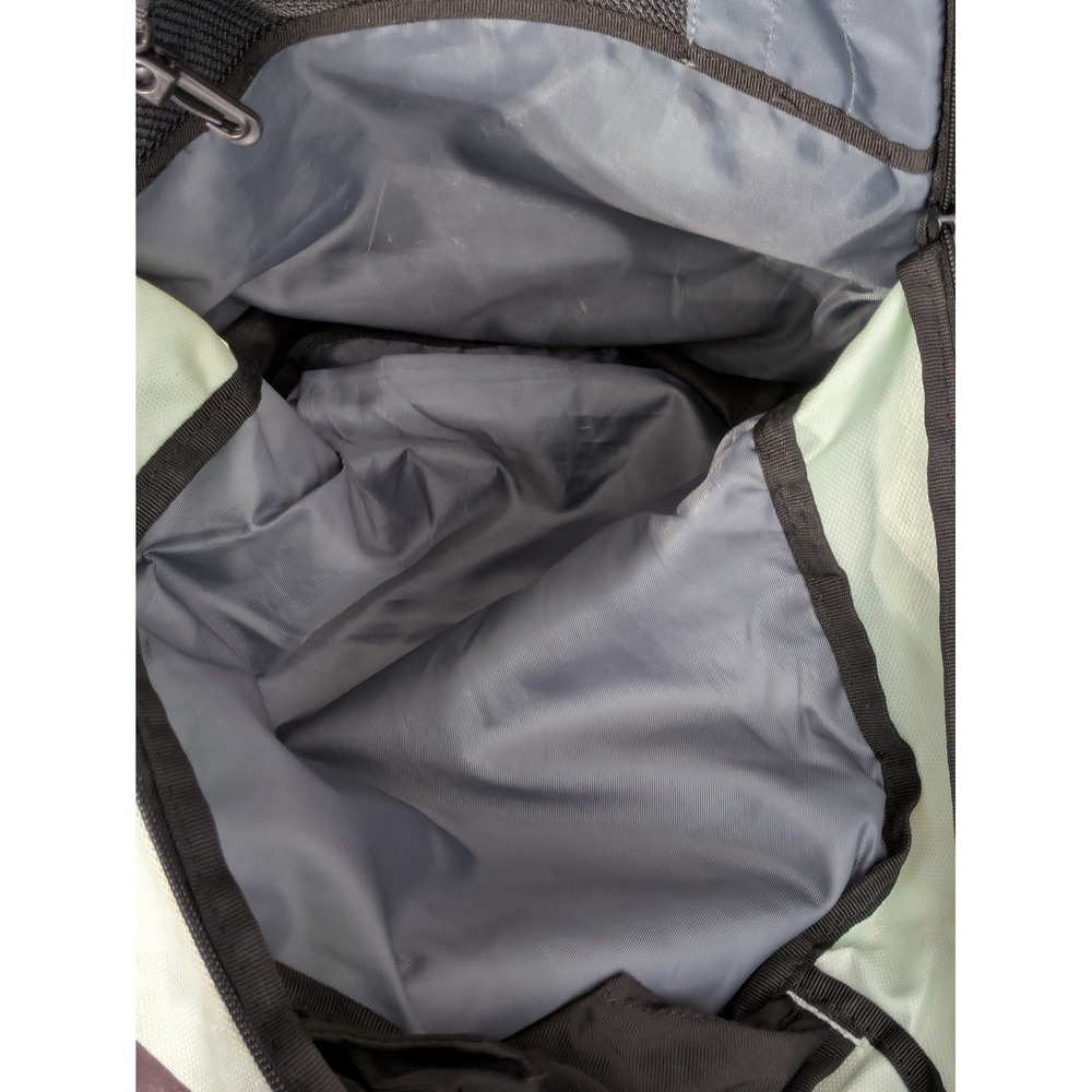 adidas Light Green Black Backpack Book Bag Laptop School Travel 20x15x6 - Picture 3 of 15
